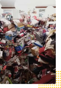 Professional Hoarding Cleanup Services or Hoarder House Cleaning Services